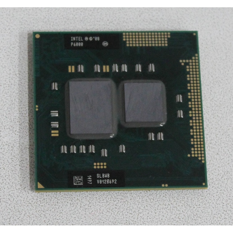 SLBWB Pentium Dual Core Mobile Cpu P6000 Cpu 1.86Ghz 3M Compatible With INTEL