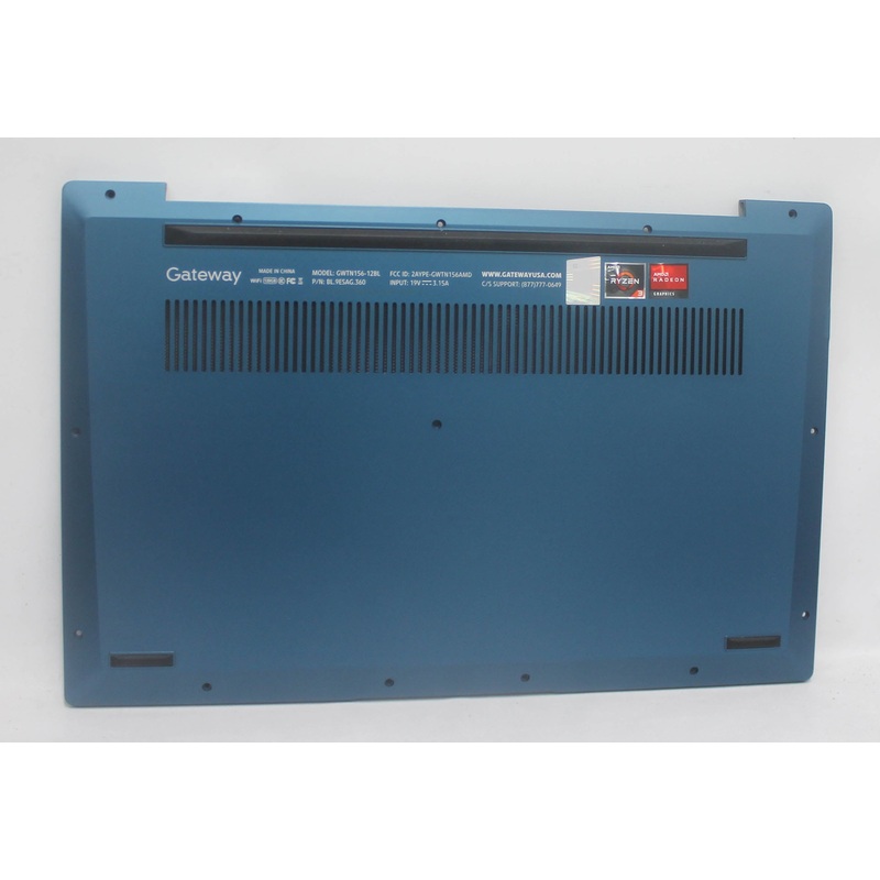 GWTN156-12BL-BASE-B Bottom Base Cover Blue Gwtn156-12Bl Grade B Compatible With GATEWAY