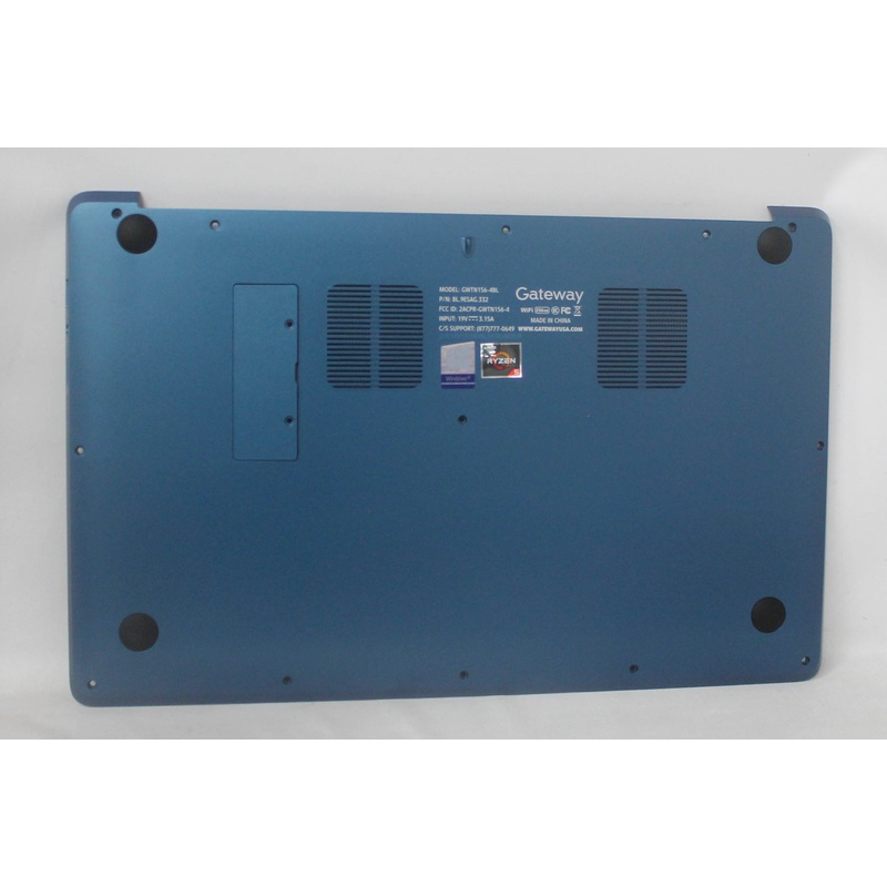 GWTN156-4BL-BASE-B Bottom Base Cover Blue Gwtn156-4Bl Grade B Compatible With GATEWAY