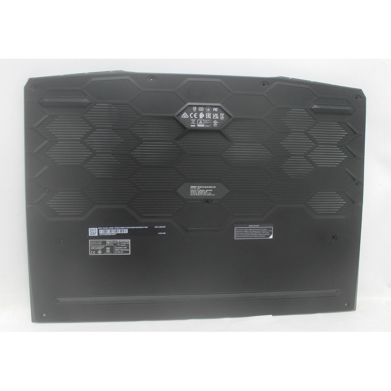 307-543D216-D37 Bottom Base Cover Raider Ge66 12Ugs-668Ca Compatible with MSI