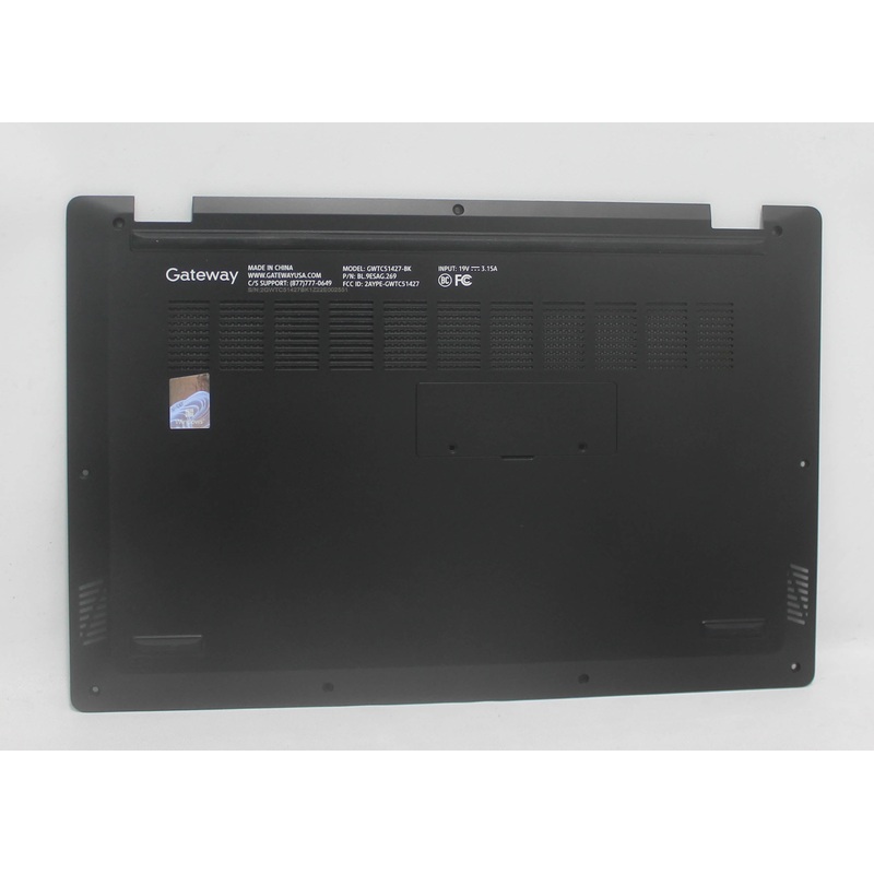 Gwtc51427-Bk-Base-B Bottom Base Cover Black Gwtc51427-Bk Grade B Replacement Parts Compatible With GATEWAY