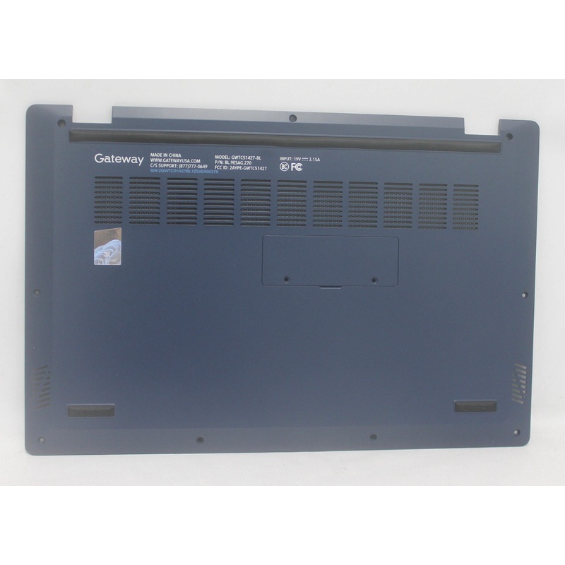 GWTC51427-BL-BASE Bottom Base Cover Blue Gwtc51427-Bl Compatible With GATEWAY