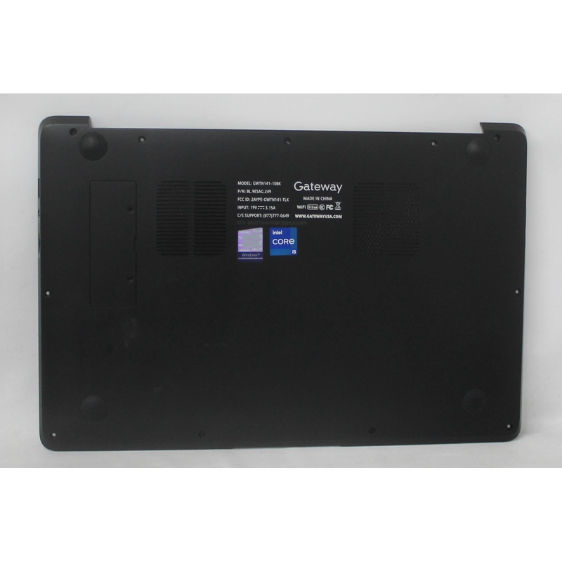 GWTN141-10BK-BASE-B Bottom Base Cover Black Gwtn141-10Bk "GRADE B" Compatible With Gateway