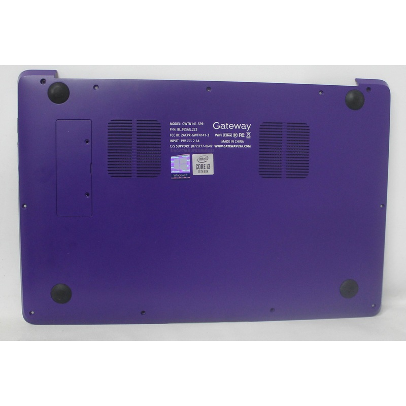 GWTN141-3PR-BASE Bottom Base Cover Purple GWTN156-4PR "GRADE A" Compatible With Gateway