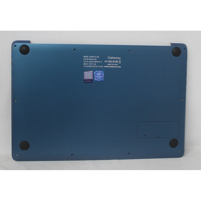 GWTN141-5BL-BASE-B Bottom Base Cover Blue Gwtn141-5Bl Grade B Replacement Parts Compatible with Gateway
