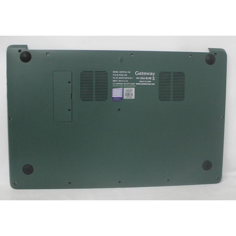 GWTN156-1GR-BASE-B Bottom Base Cover Green Gwtn156-1Gr "GRADE B" Compatible With Gateway