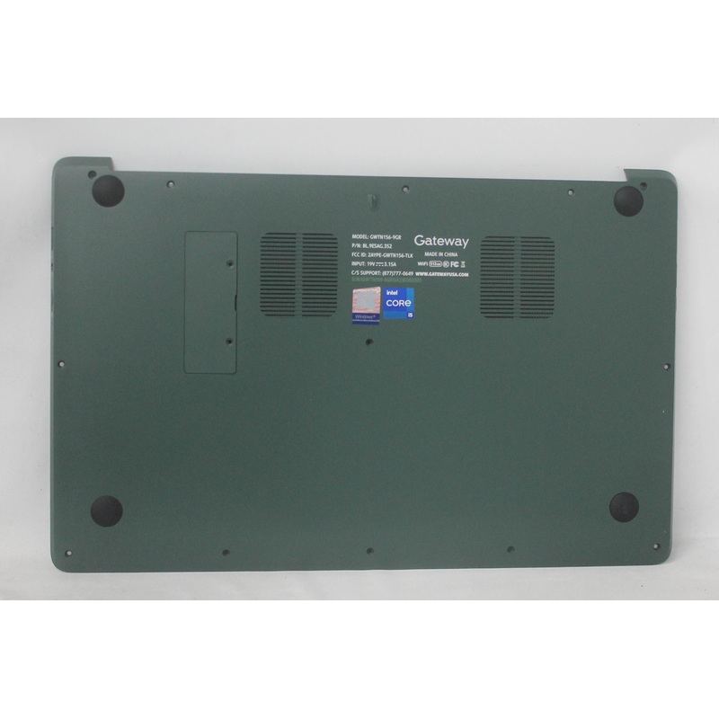 GWTN156-9GR-BASE-B Bottom Base Cover Green Gwtn156-9Gr Grade B Compatible With GATEWAY
