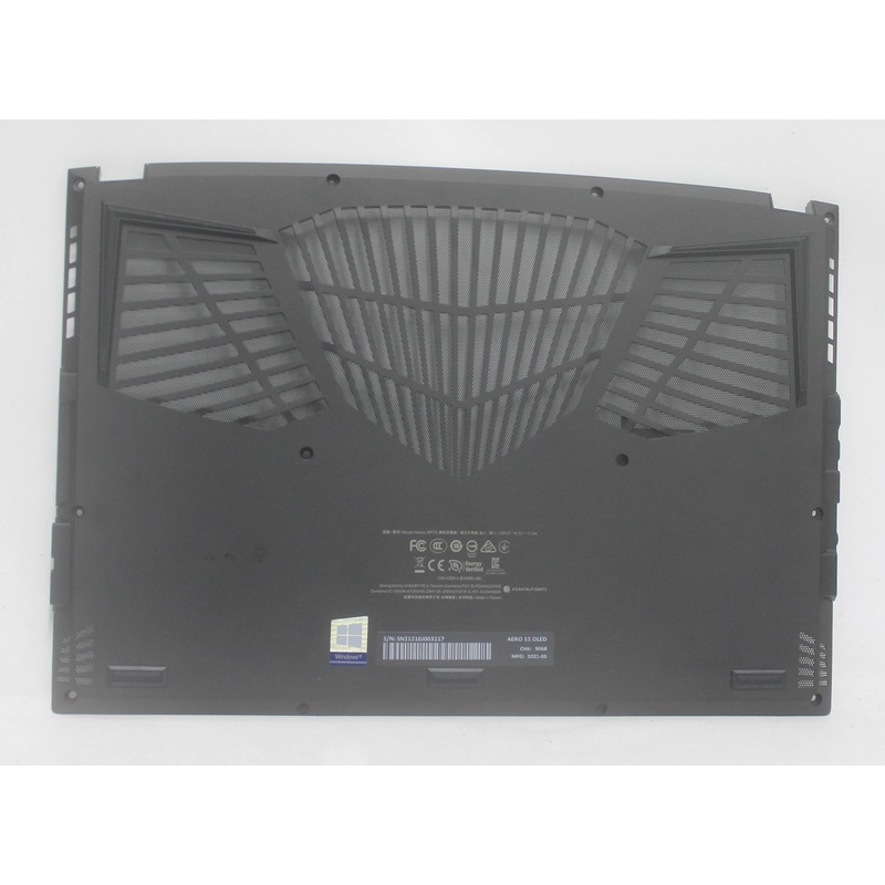 27364-75XB0-J20S Bottom Base Cover Black Aero 15 Oled Kd-72Us624Sp Compatible With GYGABITE