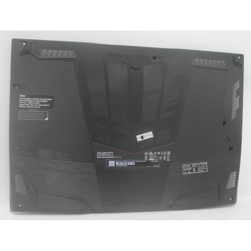 307-6WKD211-TF1-B Bottom Base Cover Black Bravo 15 A4Ddr-017Us Grade B Compatible with MSI