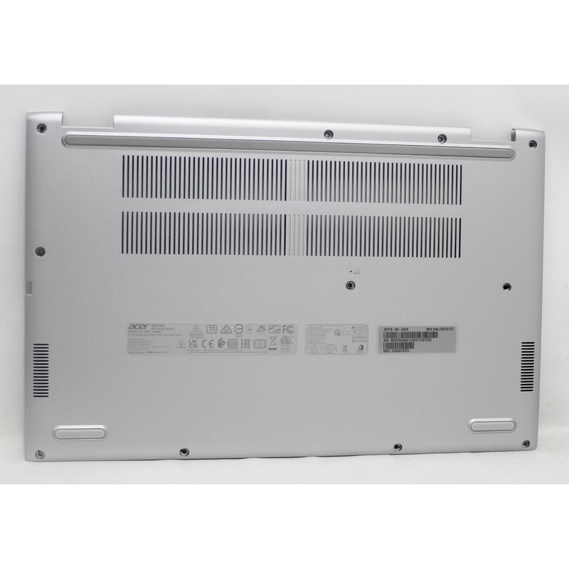 60.K0PN7.001 Bottom Base Cover Spin 3 Sp314-55-34Ur Compatible With Acer