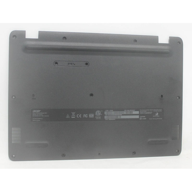 64.KCZN7.001 Bottom Base Cover Black Chromebook 511 C736T-C5Wm Compatible with Acer
