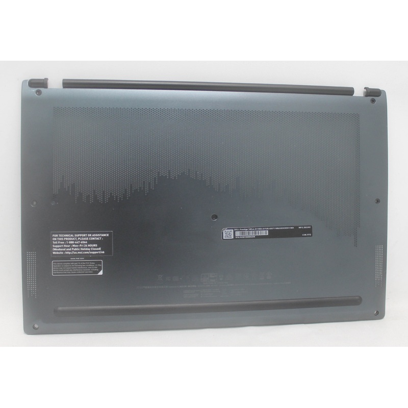 A11MO-217US-BASE Bottom Base Cover Blue Prestige 14Evo A11Mo-217Us Compatible with MSI