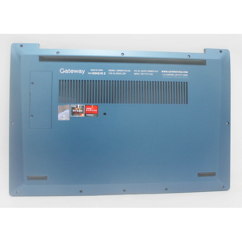 GWNR51416-BL-BASE-B Bottom Base Cover Blue Gwnr51416-Bl Grade B Compatible with Gateway