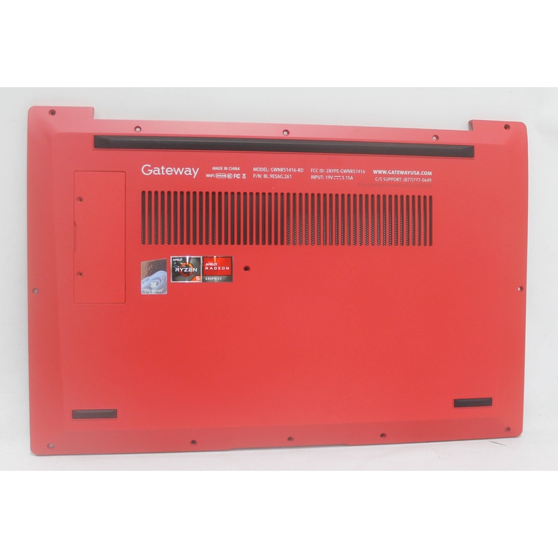 GWNR51416-RD-BASE Bottom Base Cover Red Gwnr51416-Rd Compatible with Gateway