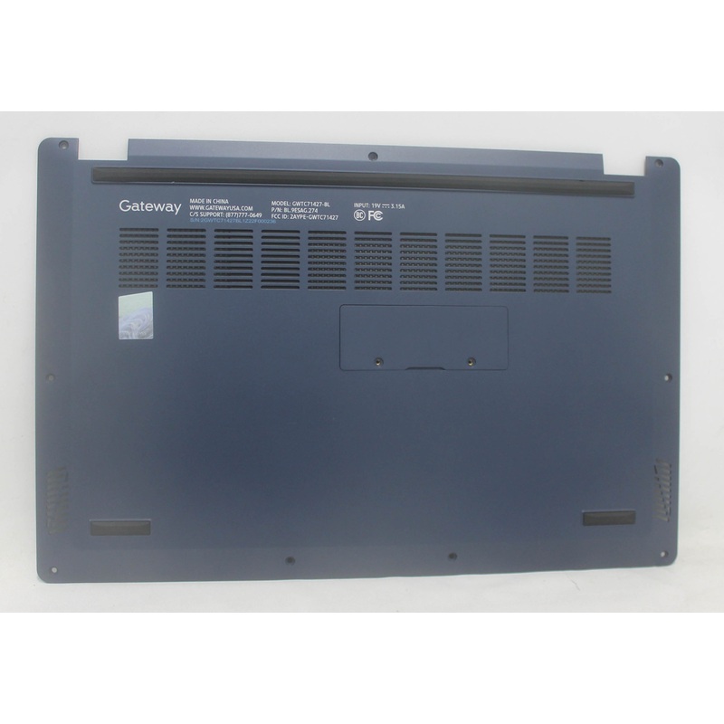 GWTC71427-BL-BASE Bottom Base Cover Blue Gwtc71427-Bl Compatible With GATEWAY