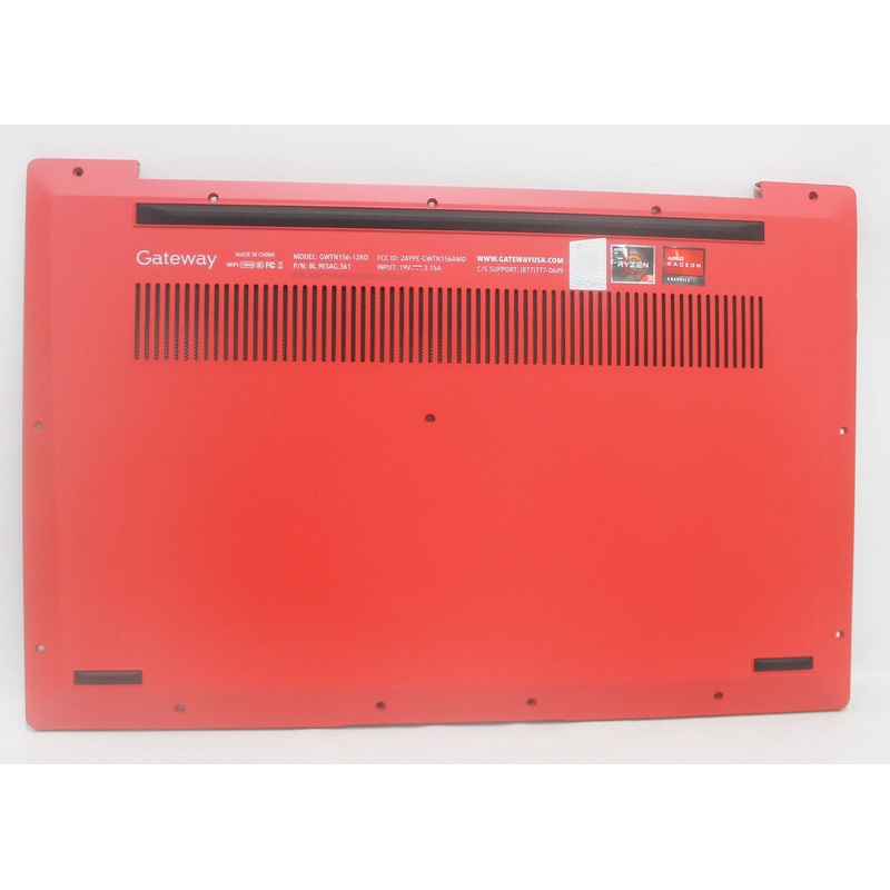 GWTN156-12RD-BASE Bottom Base Cover Red Gwtn156-12Rd Compatible With Gateway