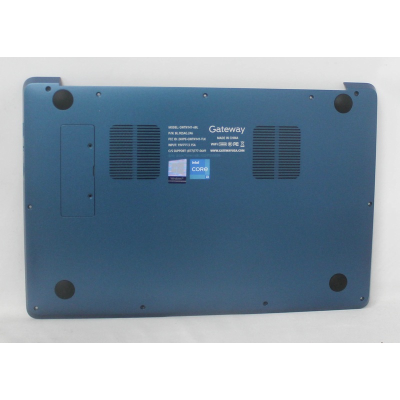 GWTN141-6BL-BASE BOTTOM BASE COVER BLUE GWTN141-6BL Compatible With GATEWAY