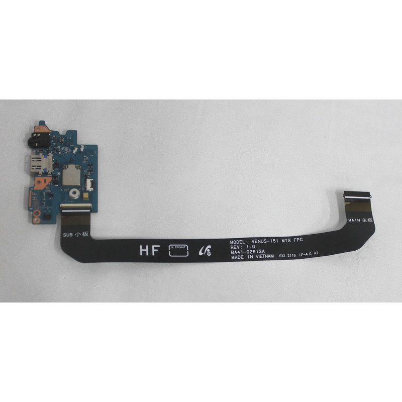BA41-02887A Audiousb & Card Reader Io Pc Board W/Cable Galaxy Book Pro Np950Xdb-Kb2Us Compatible With Samsung