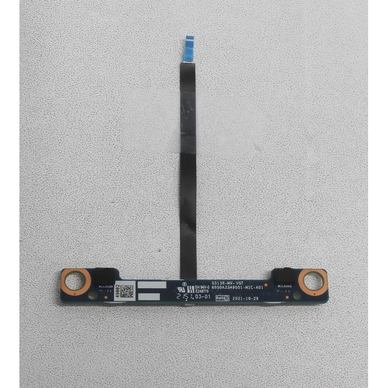 6050A3349001 Mic Board W/Cable G513Rm Rog Strix R7 G513Rm-Ws74 Compatible With ASUS