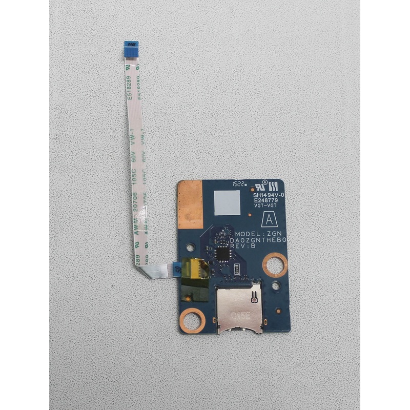 DA0ZGNTHEB0 Card Reader Io Pc Board W/Cable Predator Triton 500 Se Pt316-51S-7397 Compatible with Acer