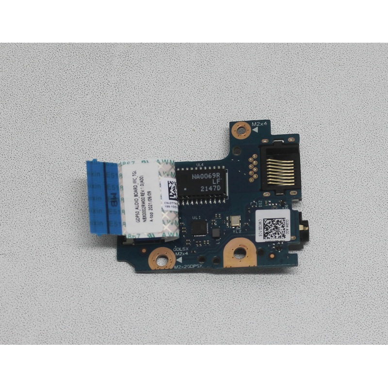 LS-K661P Rj45 Lan Board Audio Pc Bpard W/Cable Alienware M15 Compatible with Dell