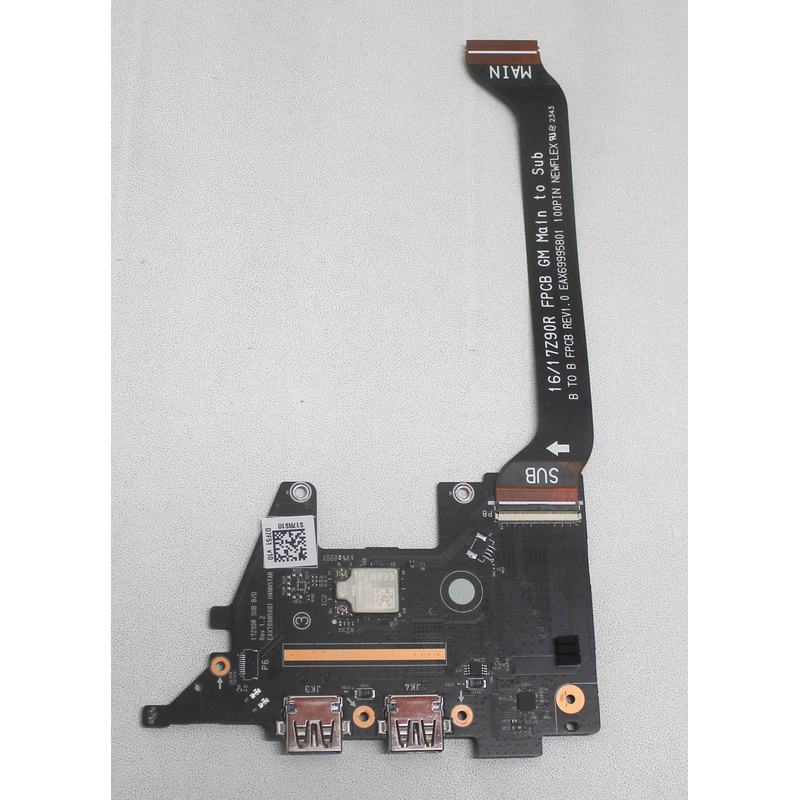 EAX70085001 Gram Usb Io Pc Board W/Cable Rev 1.2 17Z90R-H.Aac8U1 Compatible With LG