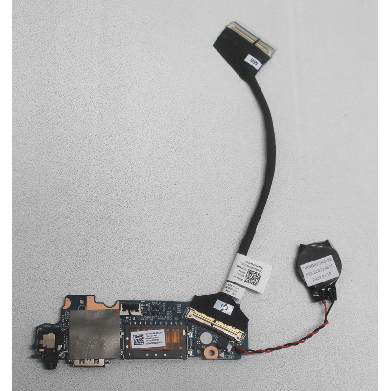 H6Y9W Usb Audio Card Reader Io Pc Board W/Cable Inspiron 16 7620 Compatible With DELL