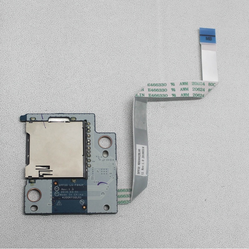L20329-001 Card Reader Board Non N17E-G1 W/Cable Pav 15-Cx0058Wm Compatible With HP