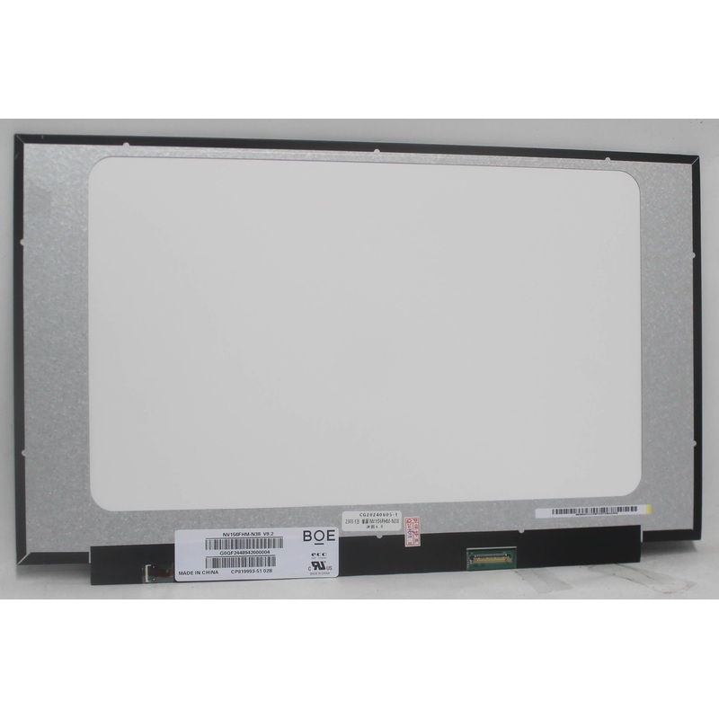 NV156FHM-N38-V8.2-B Lcd 15.6 1920X1080 Fhd 141Ppi Slim 60Hz Edp 30Pins Br Led Glare Grade B Compatible With BOE