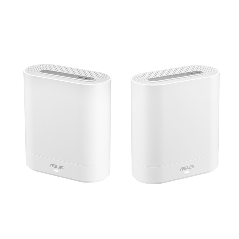 ASUS EBM68(2PK)  Expert Wifi Tri-band (2.4 GHz / 5 GHz / 5 GHz) Wi-Fi 6 (802.11ax) White 3 Internal