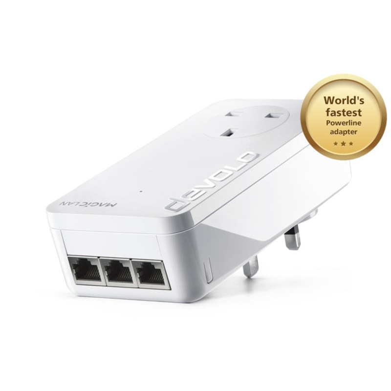 Devolo Magic 2 LAN triple 2400 Mbit/s Ethernet LAN White