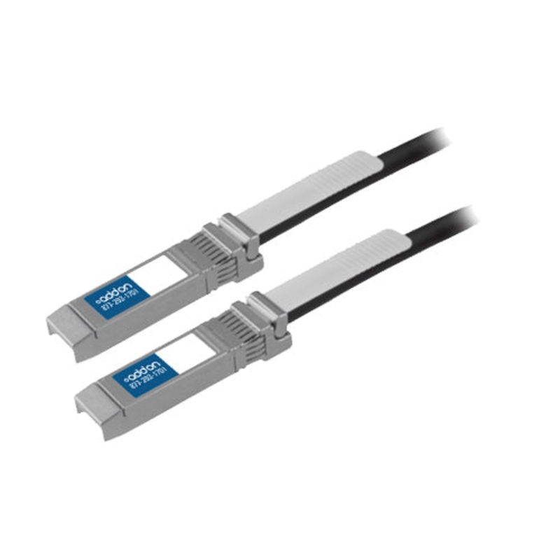 AddOn Networks 10GBASE-CU, SFP+, 2m InfiniBand/fibre optic cable SFP+ Black