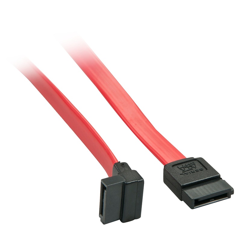 Lindy 0.7m Internal SATA III cable, 90