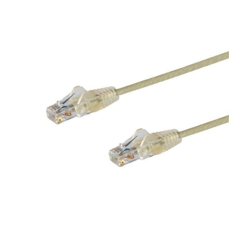 StarTech.com 2.5 m CAT6 Cable - Slim - Snagless RJ45 Connectors - Grey