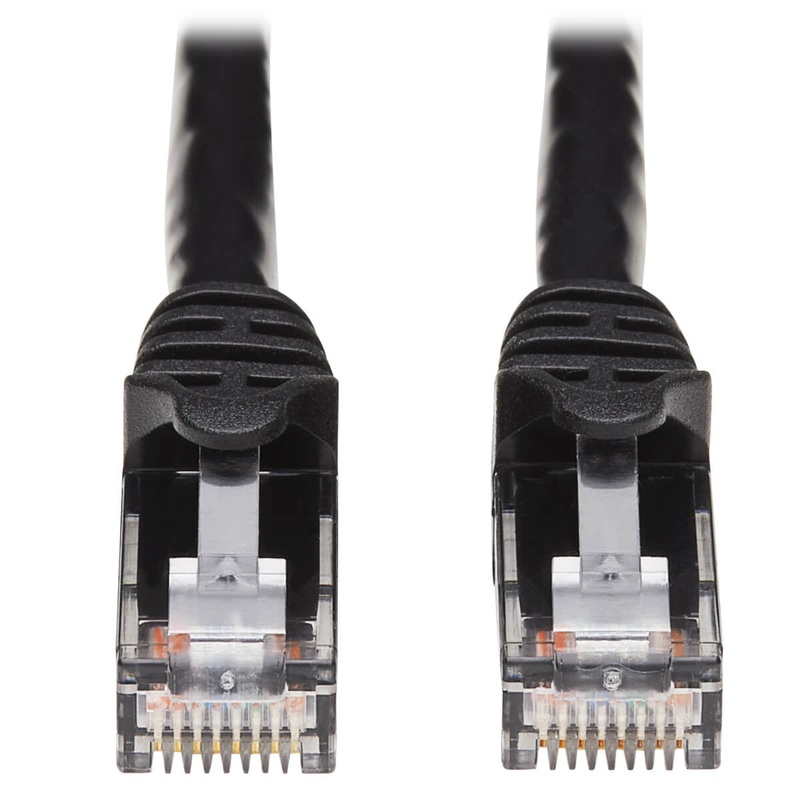 Tripp Lite N261-005-BK Cat6a 10G Snagless UTP Ethernet Cable (RJ45 M/M), Black, 5 ft. (1.52 m)