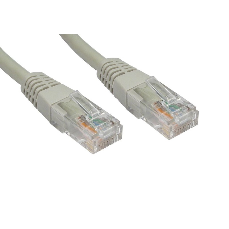 Cables Direct 2m Cat6 networking cable Grey U/UTP (UTP)