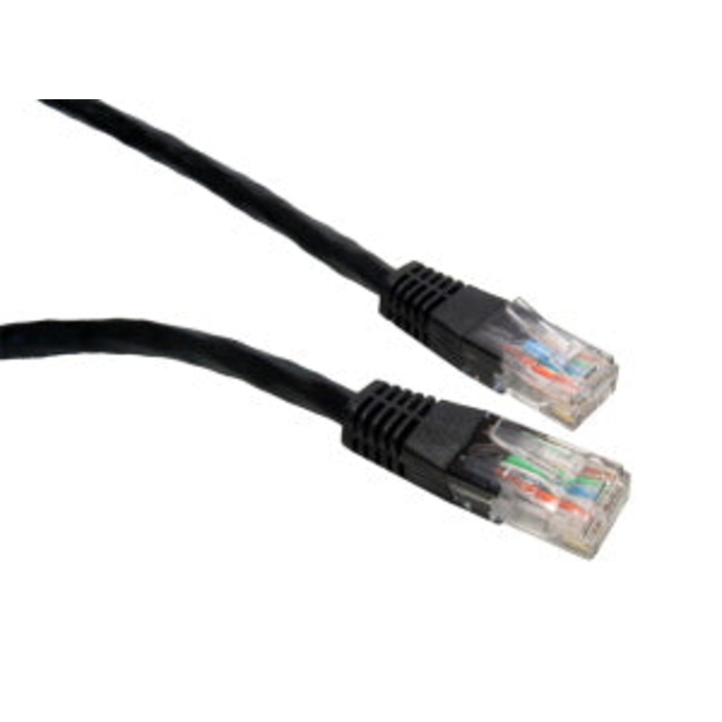 Cables Direct ERT-601.5K networking cable Black 1.5 m Cat6 U/UTP (UTP)