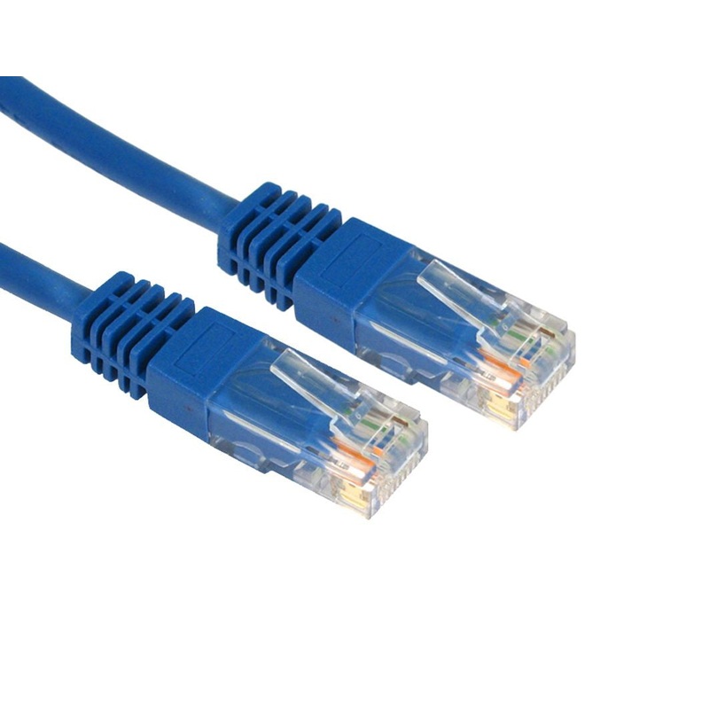 Cables Direct 1m Cat5e networking cable Blue U/UTP (UTP)