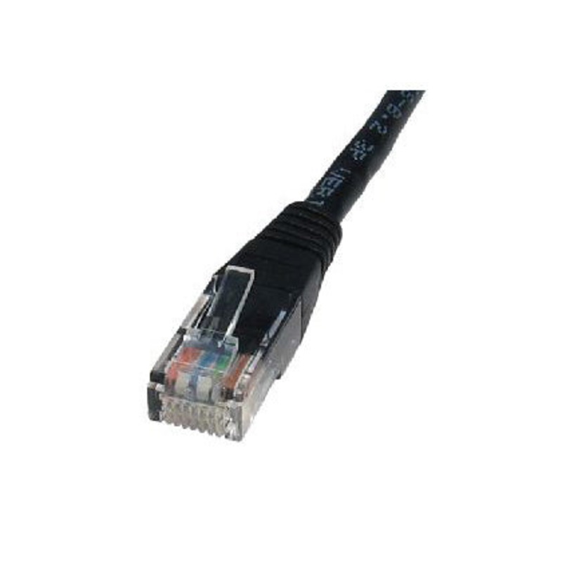 Cables Direct Cat5e Patch networking cable Black 25 m