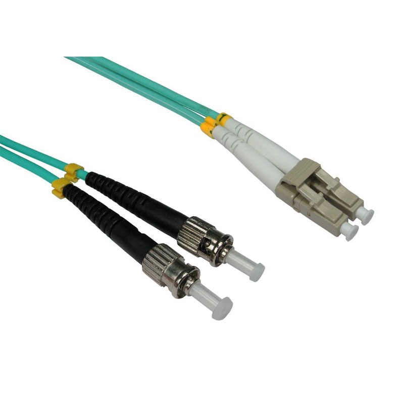 Cables Direct FB3M-LCST-010D InfiniBand/fibre optic cable 1 m LC ST LC/UPC Aqua colour
