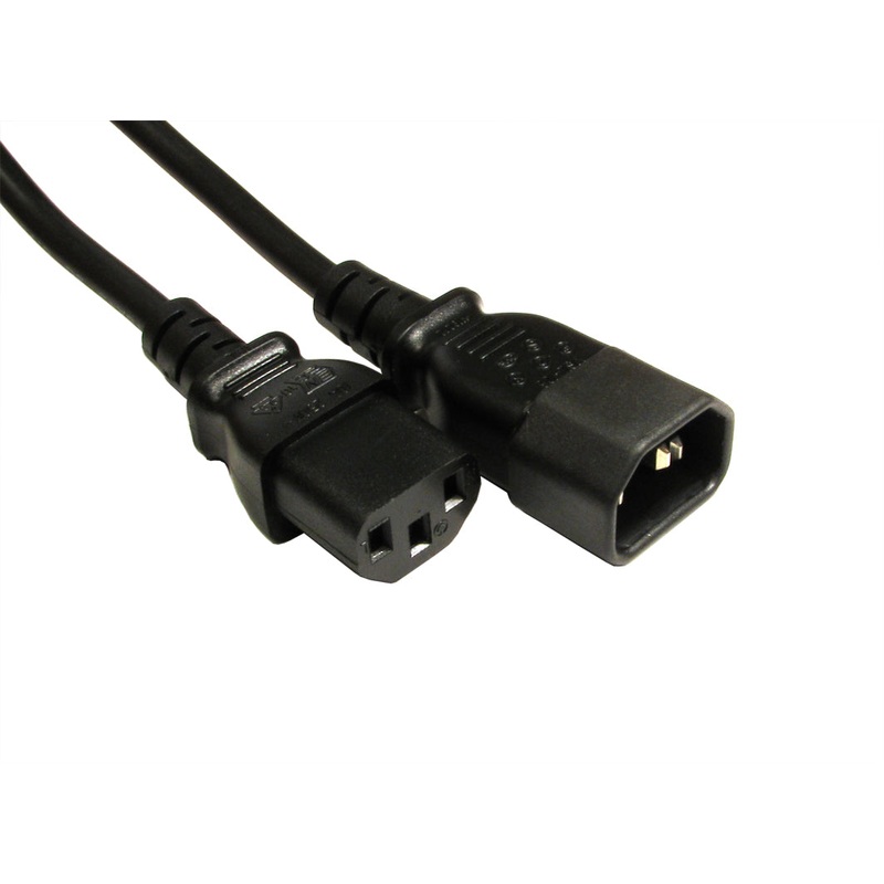 Cables Direct RB-310 power cable Black 3 m C13 coupler C14 coupler