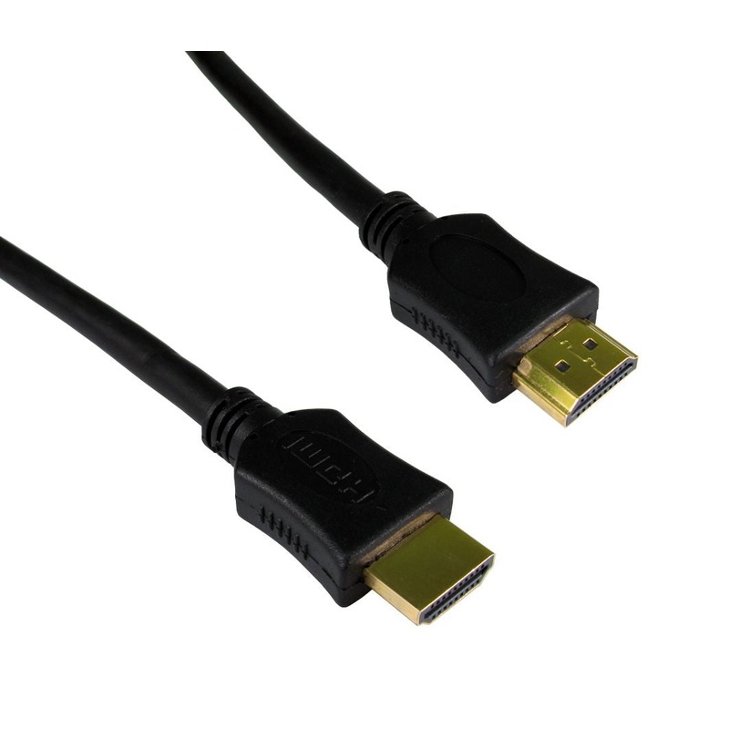 Cables Direct 0.5m HDMI, M - M HDMI cable HDMI Type A (Standard) Black