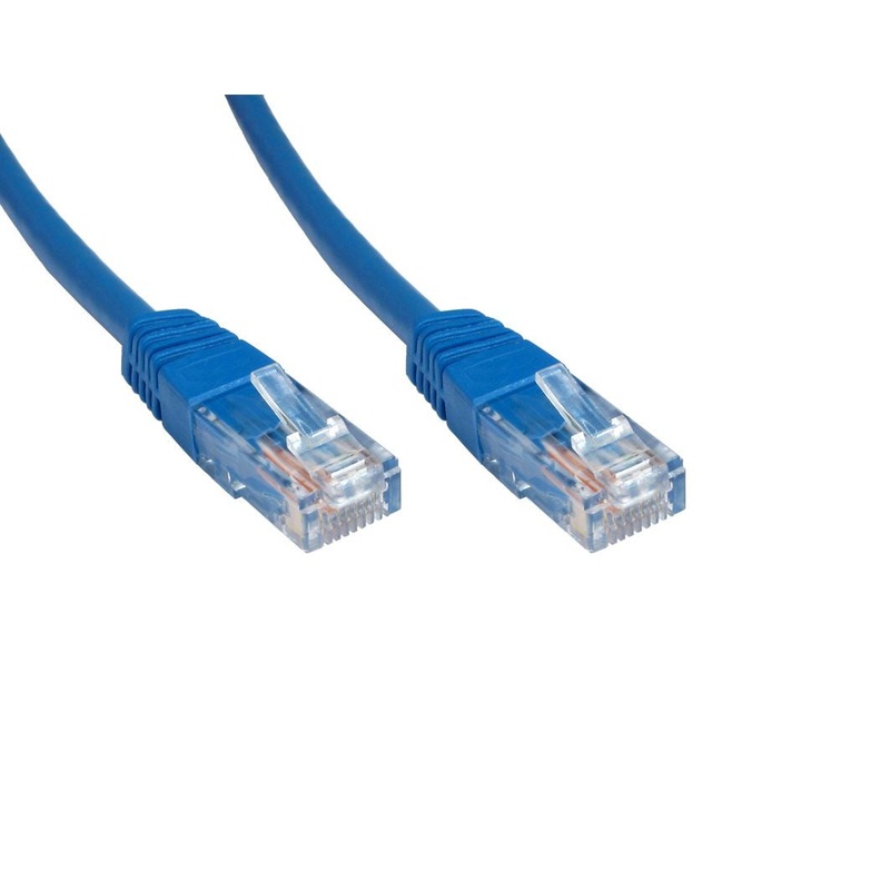 Cables Direct ERT-605B networking cable Blue 5 m Cat6 U/UTP (UTP)
