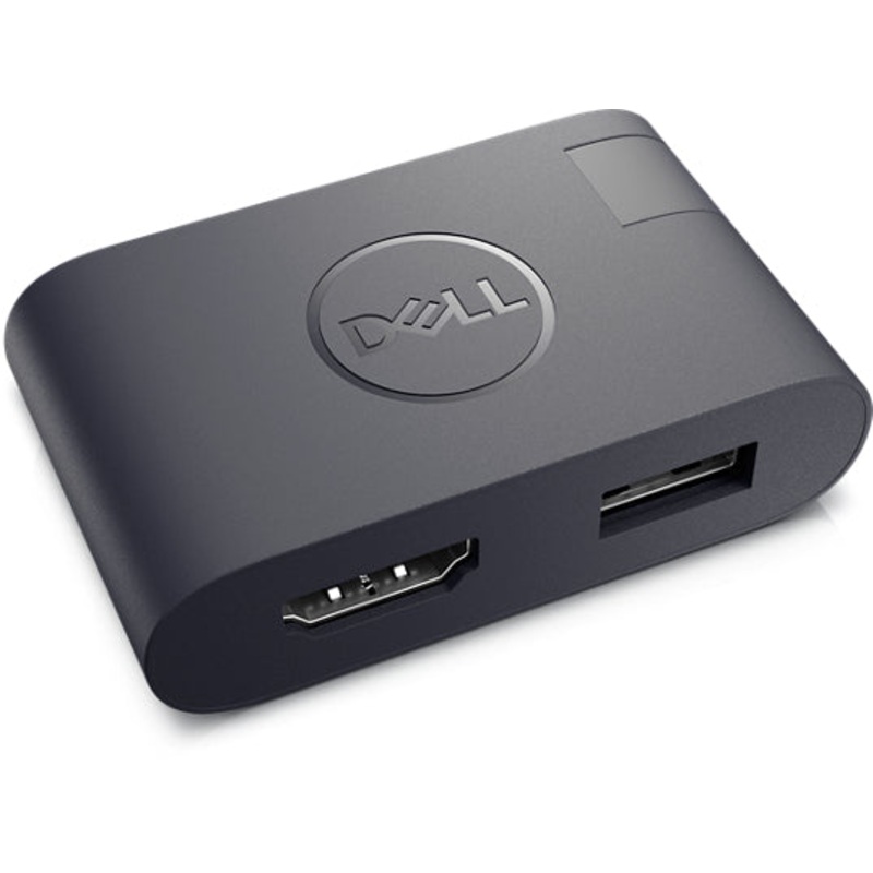 DELL DA20 USB Type-C HDMI + USB Black