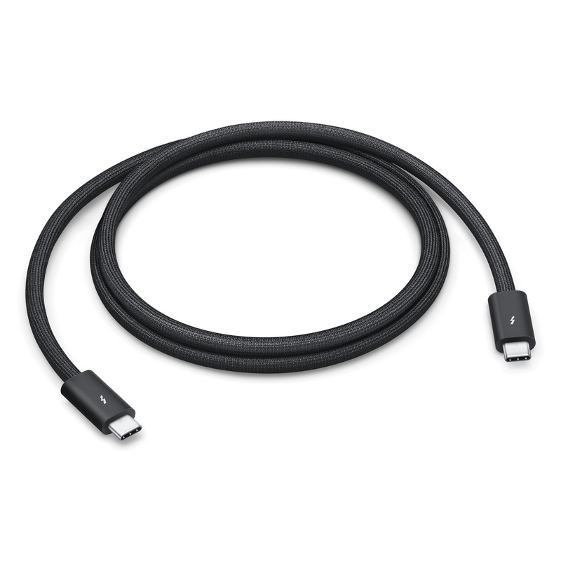 Apple MC9C4ZM/A Thunderbolt cable 1 m 120 Gbit/s Black