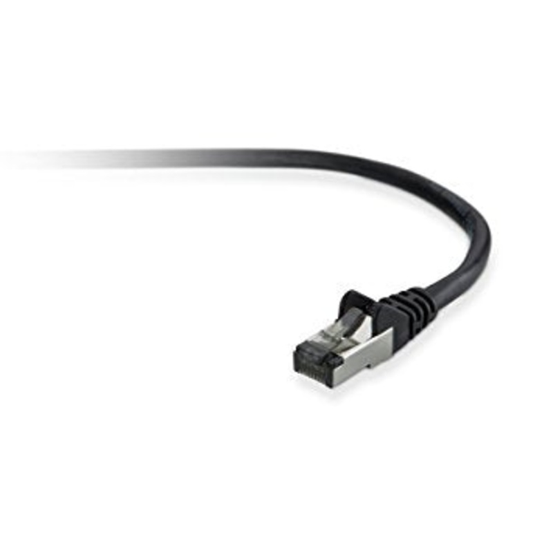 Belkin 2m Cat5e STP networking cable Black U/FTP (STP)