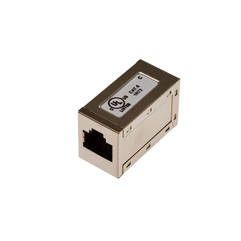 Axis 5503-771 cable gender changer RJ-45 Brushed steel