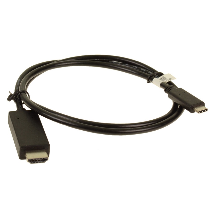New Dell OEM USB-C M to HDMI M Dongle Adapter Cable 3FT GYT4R