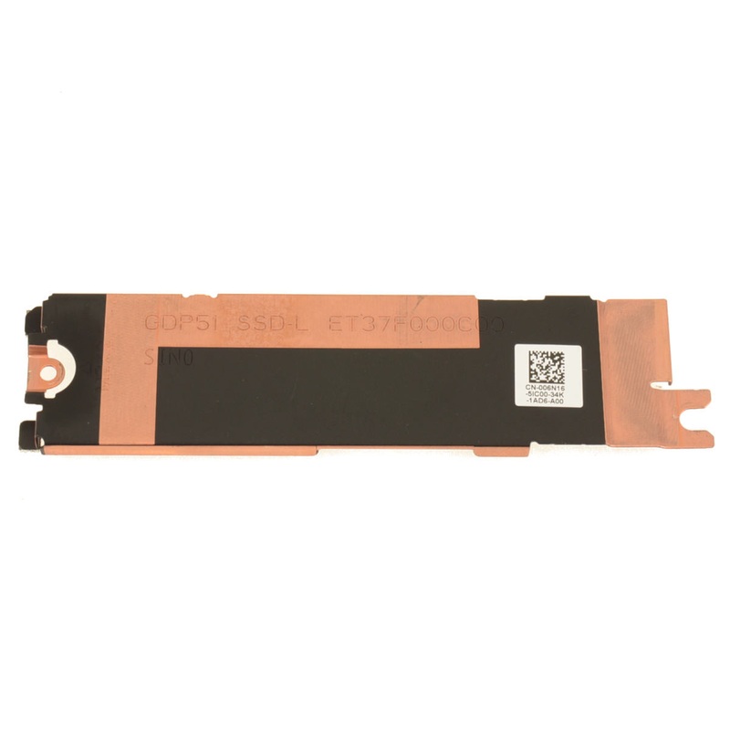 Refurbished Dell OEM XPS 9510 9520 9530 Precision 5570 5560 Support Mount Bracket Thermal Heatsink for M.2 2280 SSD 2280 ONLY 06N16