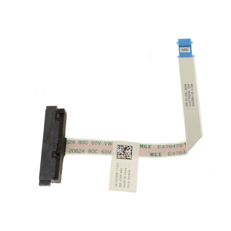 Used Dell OEM Inspiron 7786 2-in-1 SATA Hard Drive Adapter Interposer Connector and Cable XYMJP
